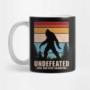 Undefeated Hide and Seek World Champion - Bigfoot Mug